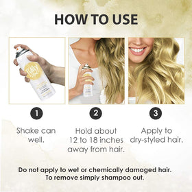 Punky Temporary Hair Highlight Spray Beach Blonde lifestyle scene