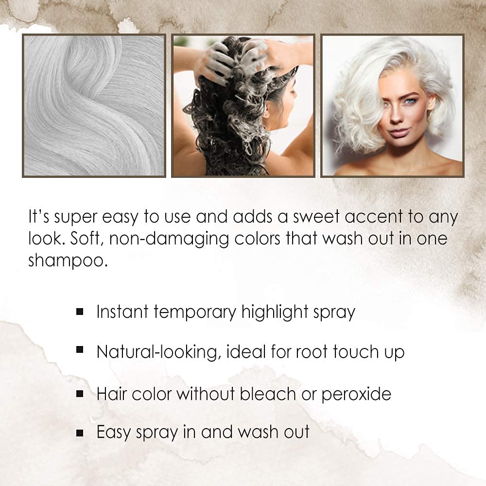 Punky Temporary Hair Highlight Spray Platinum Blonde packaging
