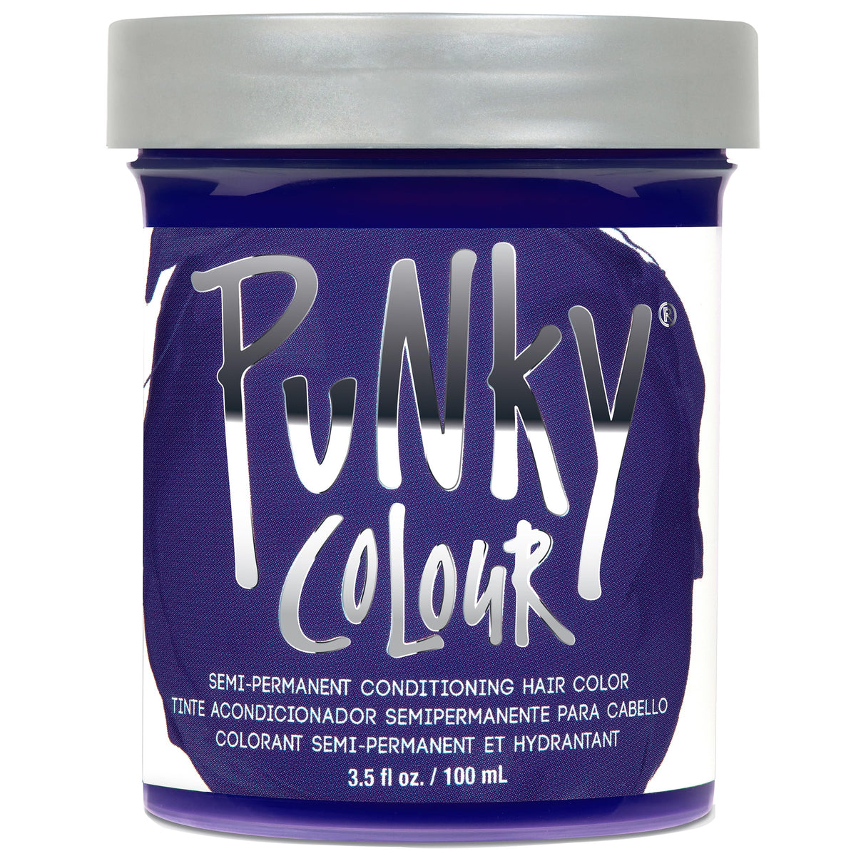 Punky Violet Semi Permanent Hair Colour 3.5 fl oz front view
