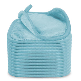 Puomue Makeup Remover Cloths 12 pack blue front view