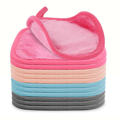 Puomue Makeup Remover Cloths 12 Pack in various colours