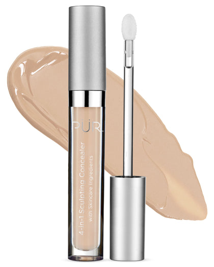 PÜR 4-in-1 Sculpting Concealer front view showing packaging