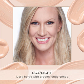 PÜR 4-in-1 Tinted Moisturizer application on skin