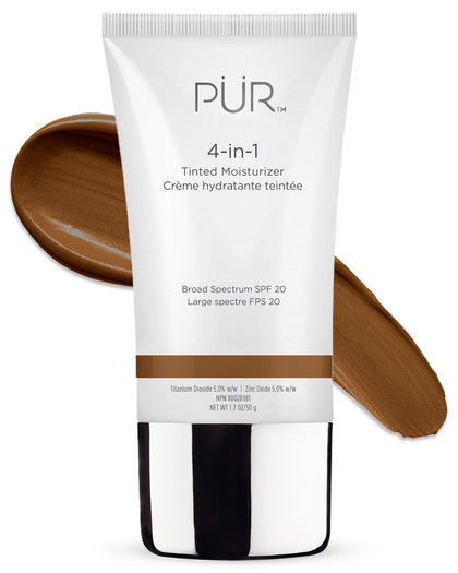 PÜR 4-in-1 Tinted Moisturizer Dark Almond front view