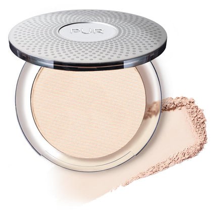 PÜR MINERALS 4-in-1 Pressed Mineral Makeup Powder Foundation Fair Ivory front view