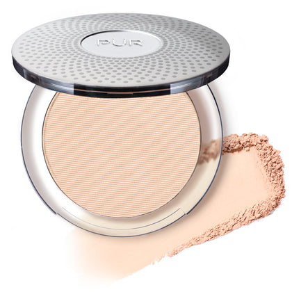 PÜR MINERALS 4-in-1 Pressed Mineral Makeup Powder Foundation in Porcelain front view