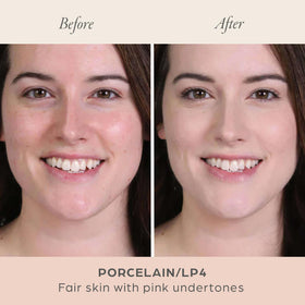 PÜR MINERALS 4-in-1 Pressed Mineral Makeup Powder Foundation texture close-up