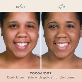 PÜR MINERALS 4-in-1 Pressed Mineral Powder Foundation Cocoa in packaging