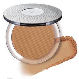 PÜR MINERALS 4-in-1 Pressed Mineral Powder Foundation Tan front view