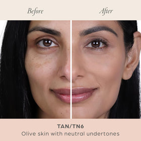 PÜR MINERALS 4-in-1 Pressed Mineral Powder Foundation Tan product texture