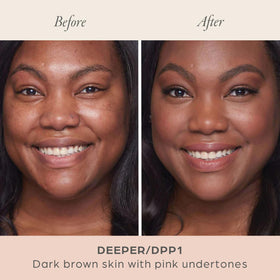 PÜR MINERALS 4-in-1 Pressed Mineral Powder Foundation texture close-up