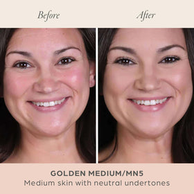 PÜR MINERALS 4-in-1 Pressed Mineral Powder Foundation with applicator