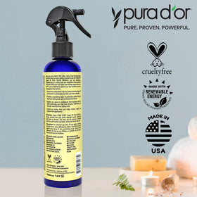 PURA D'OR Argan Oil Heat Shield Protectant Spray 8 Oz packaging details
