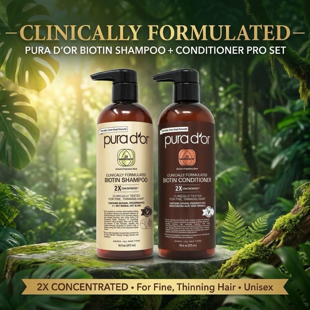 PURA D'OR Biotin Conditioner 16oz front view
