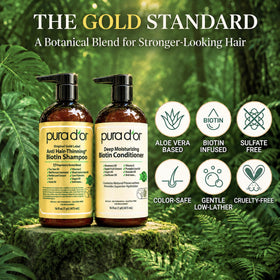PURA D'OR Gold Label Conditioner texture close-up