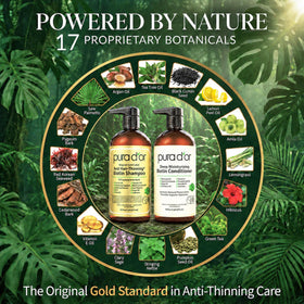 PURA D'OR Gold Label Shampoo texture close-up