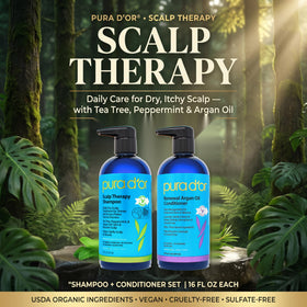 PURA D'OR Scalp Therapy Conditioner 16oz front view