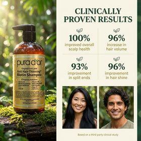 PURA D'OR shampoo ingredients list