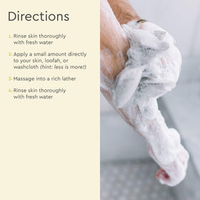 Puracy Body Wash Coconut Vanilla 12 oz with coconut and vanilla