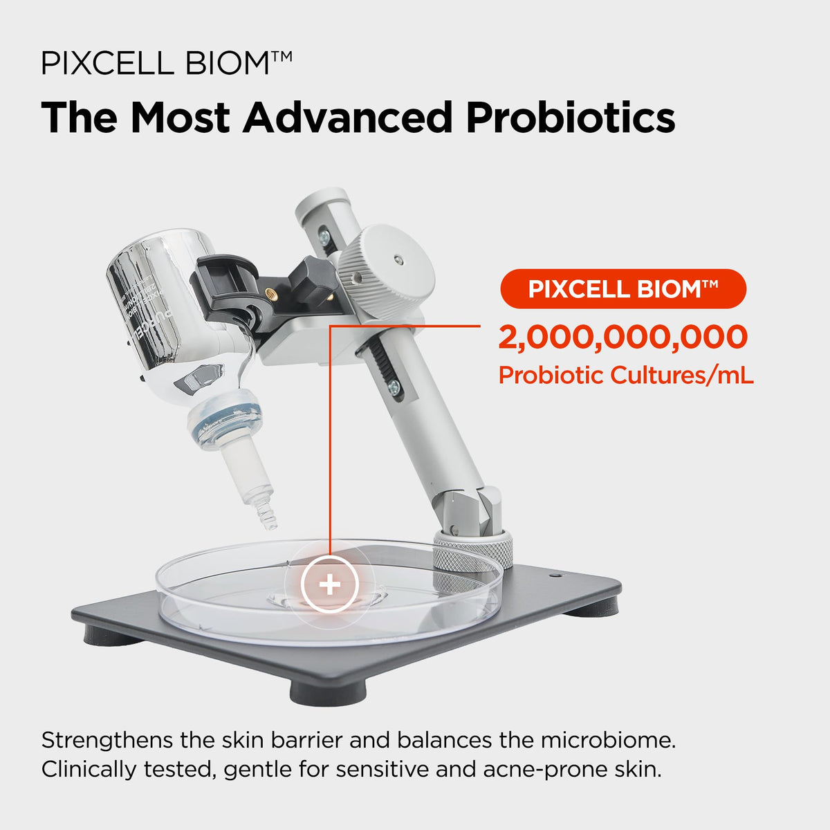 PURCELL Pixcell Biom Probiotic Essence Serum 55ml packaging