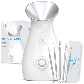 Pure Daily Care NanoSteamer large black model front view