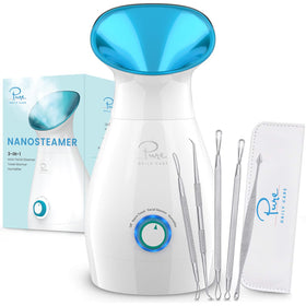 Pure Daily Care NanoSteamer teal model front view