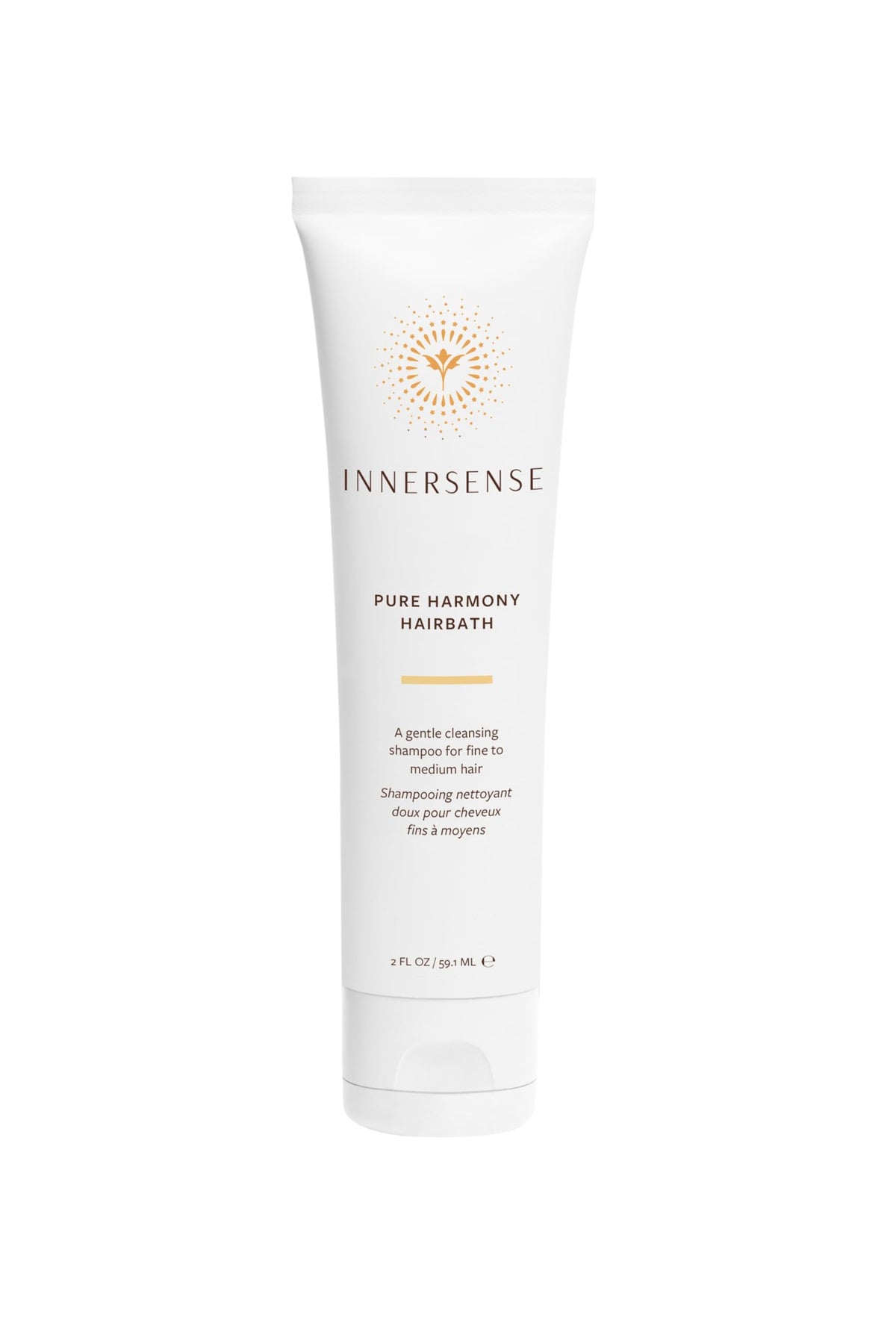 Pure Harmony Hairbath shampoo bottle close-up
