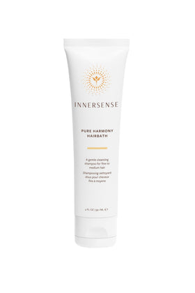 Pure Harmony Hairbath shampoo bottle close-up