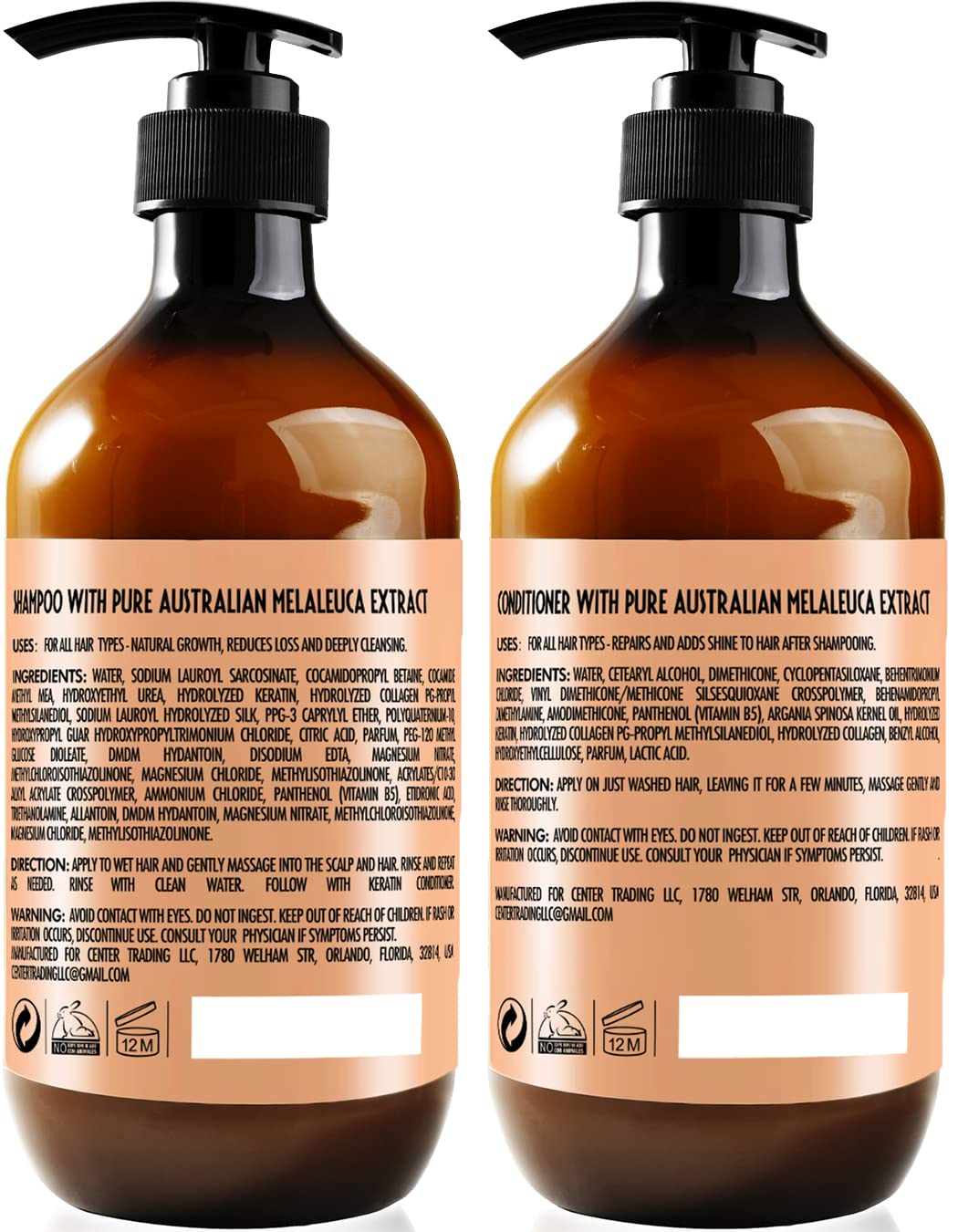 PURE NATURE LUX SPA Keratin Set with argan oil and silk extract