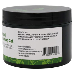 Pure O Neatbraid Conditioning Shining Gel 8 Oz texture close-up