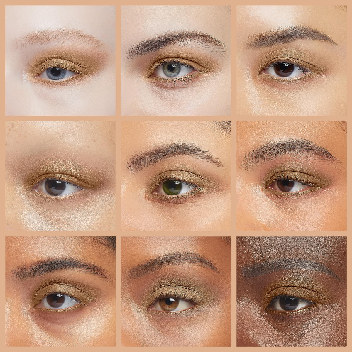 Pure Ziva Amaretto Eyeshadow pan close-up