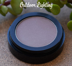 Pure Ziva Cashmere Matte Satin Velvet Eyeshadow Lavender Purple with brush