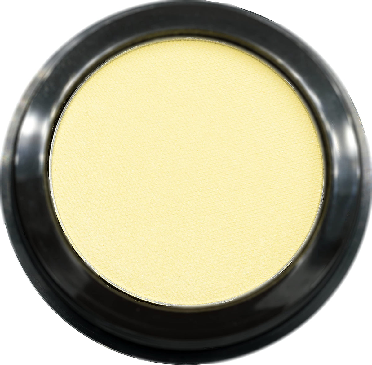 Pure Ziva Daffodil Yellow Soft Pressed Powder Eyeshadow front view