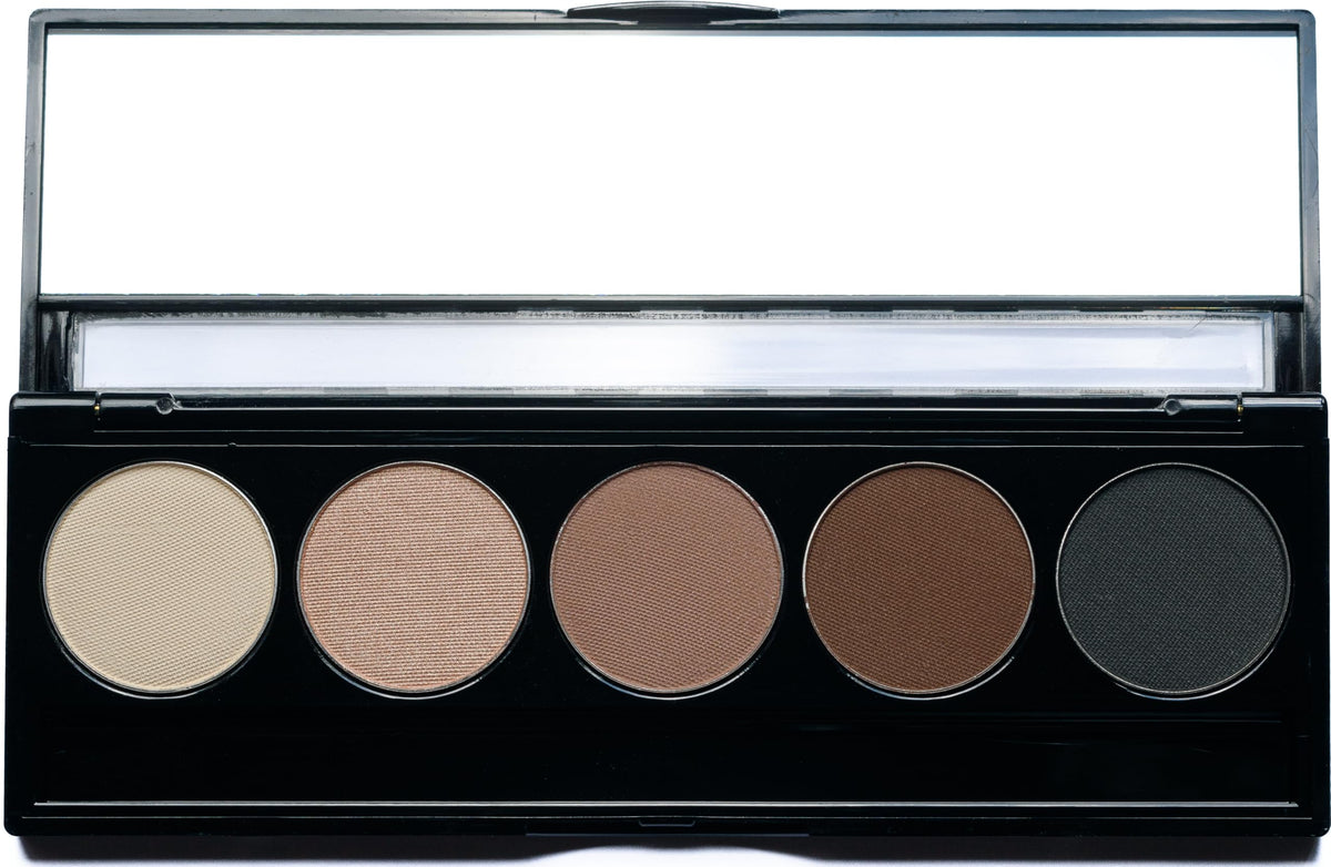 Pure Ziva Matte Warm Tone Eyeshadow Palette front view