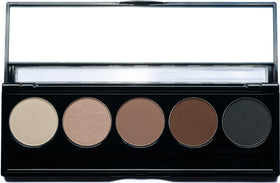 Pure Ziva Matte Warm Tone Eyeshadow Palette front view