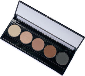 Pure Ziva Matte Warm Tone Eyeshadow Palette open showing shades