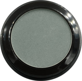 Pure Ziva Pressed Powder Single Eyeshadow front view in deep green blue grey