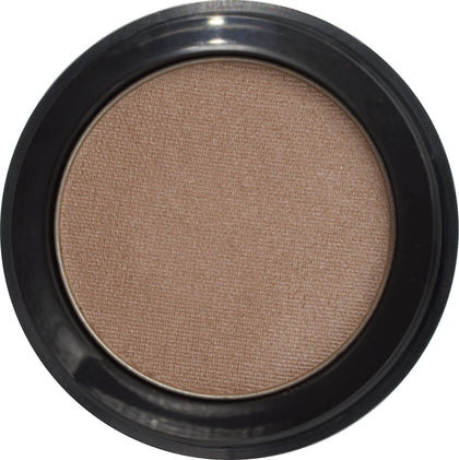 Pure Ziva Shimmering Metallic Chocolate Brown Eyeshadow front view