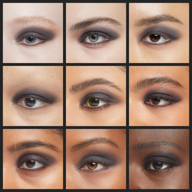 Pure Ziva Smokey Eye Onyx Eyeshadow close-up of pan
