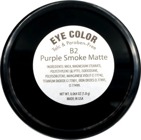 Pure Ziva Violet Matte Opaque Mauve Eyeshadow side view