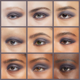 Pure Ziva Winter Grape Eyeshadow with applicator