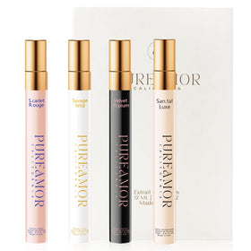 PUREAMOR Pheromones Perfume Set with four mini bottles