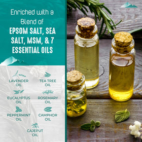 Purely Northwest Tea Tree & Peppermint Foot Soak with Epsom salt