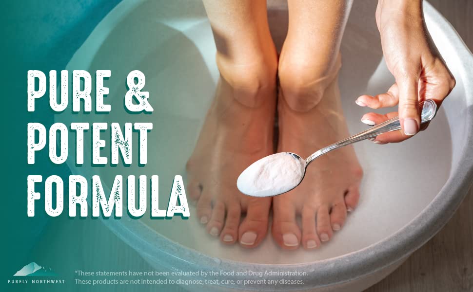 Purely Northwest Tea Tree & Peppermint Foot Soak with essential oils