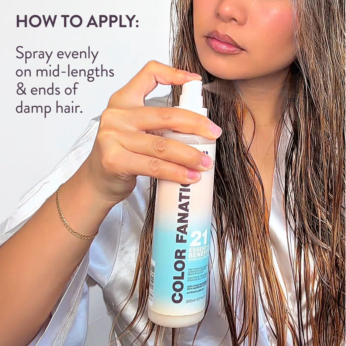 Pureology Color Fanatic Leave-In Conditioner with coconut and camellia oils