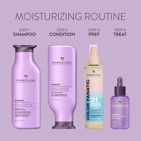 Pureology Hydrate Conditioner 9 fl oz in a hair care routine