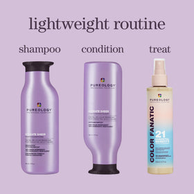 Pureology Hydrate Sheer Shampoo with green tea and sage