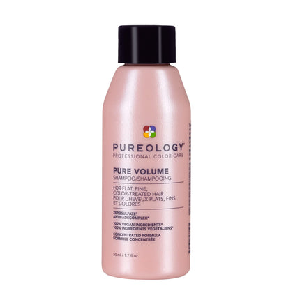 Pureology Pure Volume Shampoo 1.7 fl oz front view with packaging