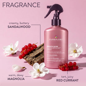 Pureology Smooth Gloss Silkmorphose Spray with hair styling products
