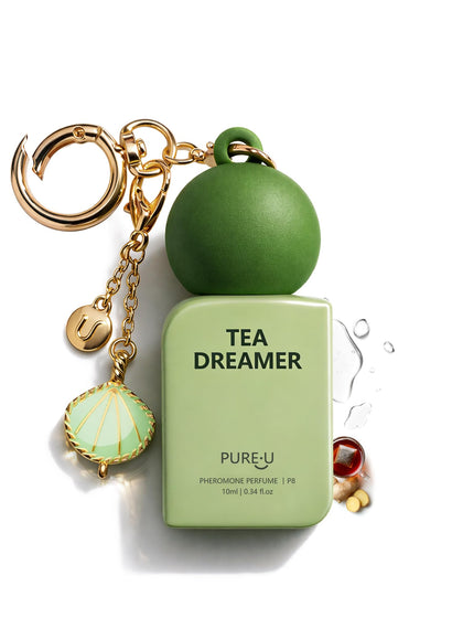 PUREU Zesty Ginger Amber Perfume Oil 10ml front view